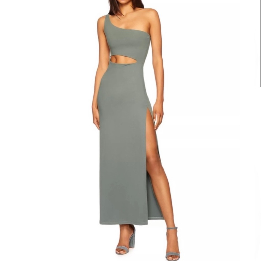 SUSANA MONACO REVOLVE GREEN MAXI DRESS
